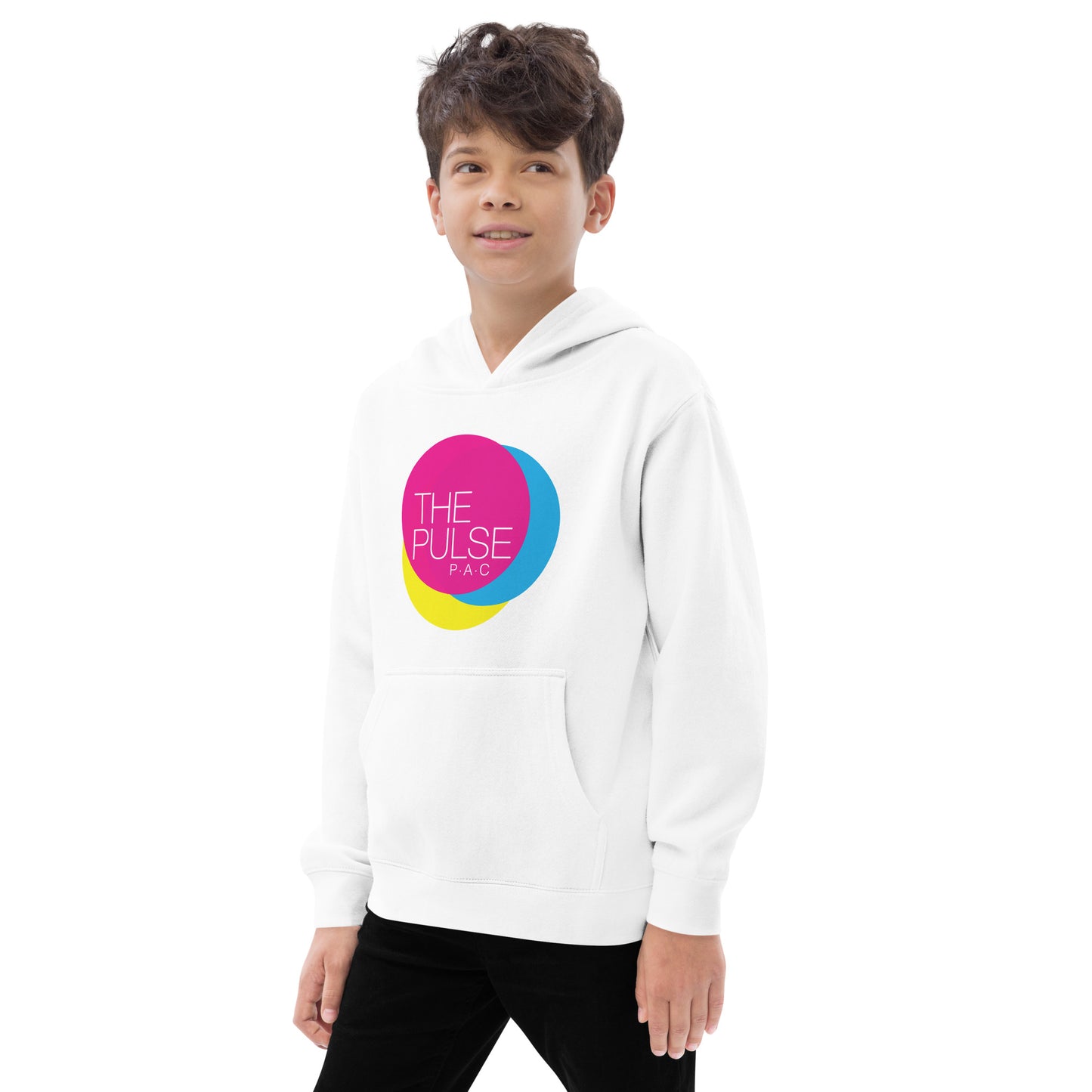 Kids fleece hoodie - Pulse Logo